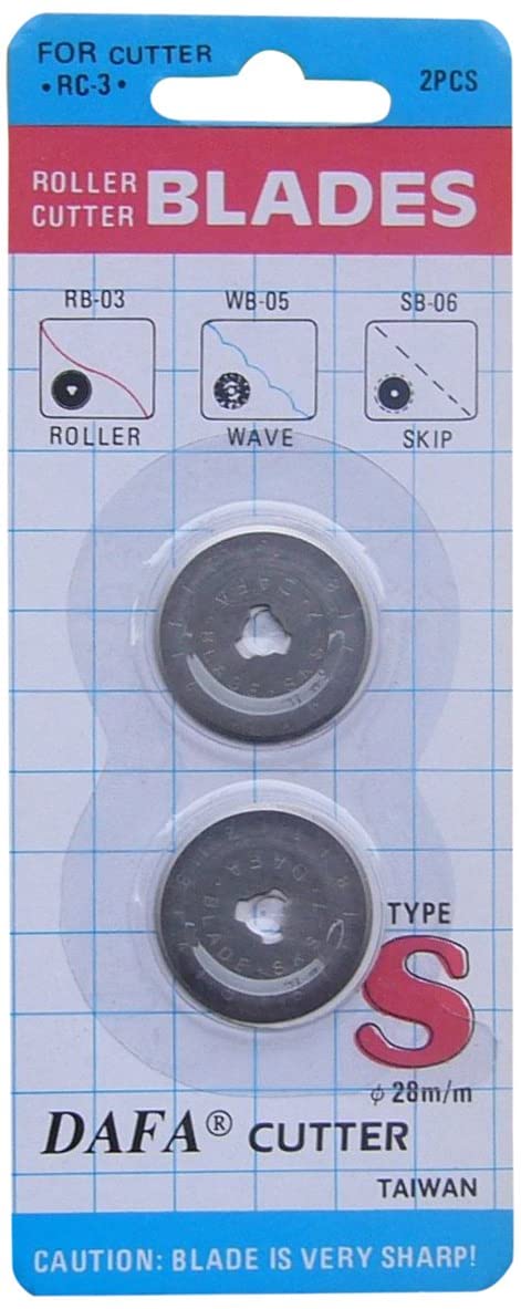 DAFA 28mm Rotary Cutter Replacement Blade, Silver