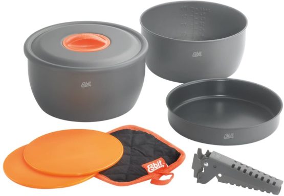 Esbit Men's Cookware, Grey, 2500ML