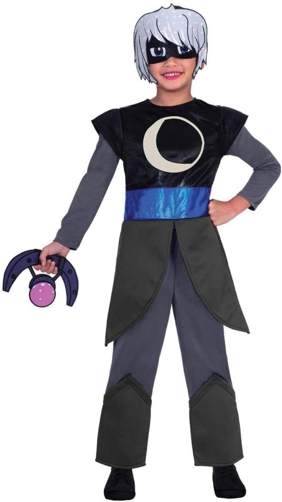 amscan 10132461 Child Costume Set with PJ Masks Luna Girl Design, 7-8 Years - 1 Pc, Children, Multicolor