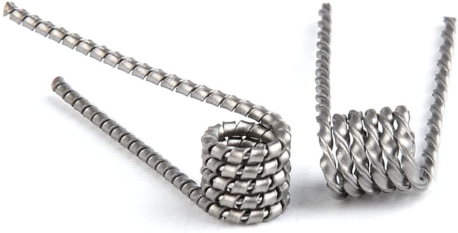 TIMESETL 80Pcs Prebuilt Coils 0.3Ω 0.35Ω 0.45Ω 0.5Ω 0.8Ω Premade Coil Set 3mm Heating Wire for RDA, RBA, RDTA Hobby Use Fused Clapton Coil, Twisted, Hive, Quad, Tiger - Image 2