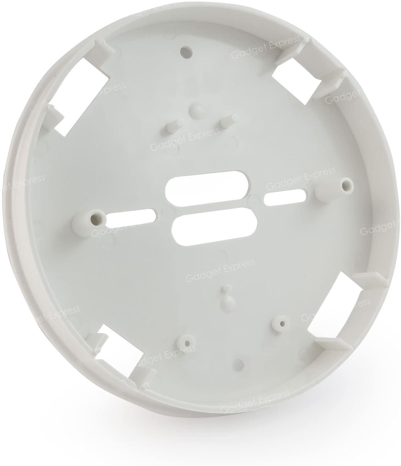 Kidde SMK4896 Surface Mount Pattress Plate for Kidde FireX Smoke and Heat Alarms, White