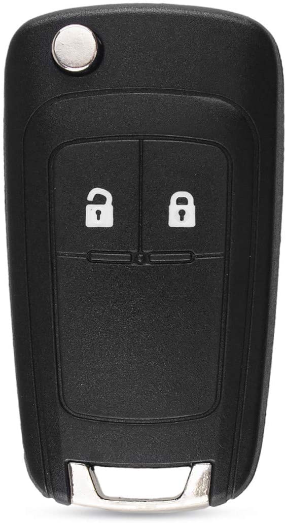 Heart Horse 2 Buttons Remote Control Car Key Case Replacement Fob Compatible with Vauxhall Opel Astra Insignia Vectra Zafira Meriva Mokka Key Shell (with Blade)