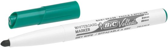BIC Velleda 1741 Whiteboard Pens - Green, Box of 12 - Image 2