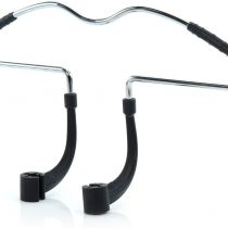 HANGERWORLD Car Van Chromed Metal Head Rest Coat Hanger Jackets Clothes Seat Travel Storage.
