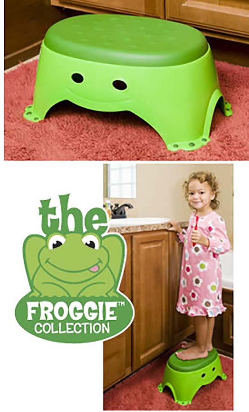 Mommy's Helper Froggie Collection Step Stool, Green, 17cm High - Image 3
