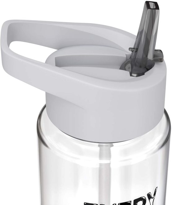 Be-Active Motivational Water Bottle with Straw – With Time Markings - Times to Drink – Tracker - BPA Free - Image 4