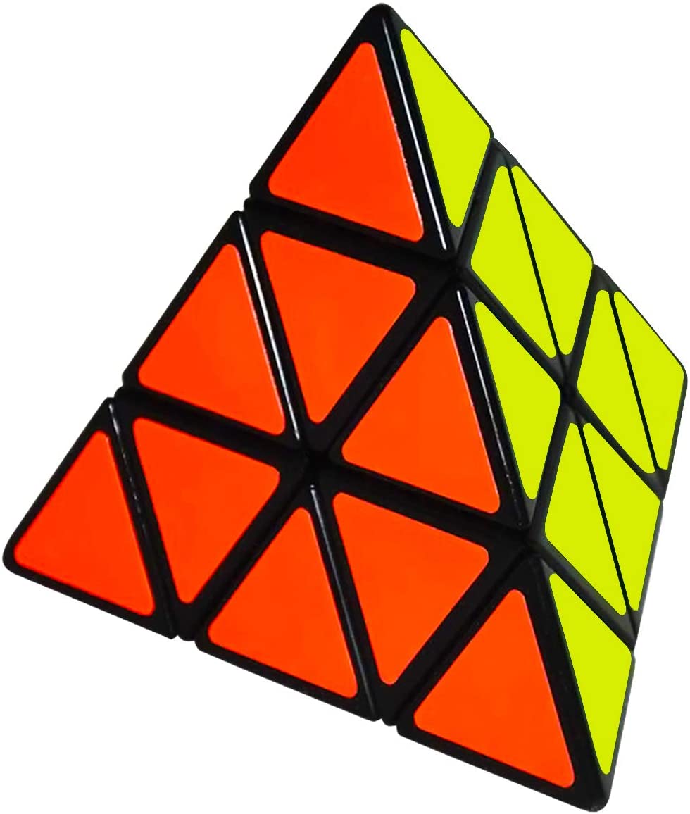 3x3 Speed Cube Triangle Toy Smooth Magic Cub COOJA Pyramid Puzzle Pyraminx Cube