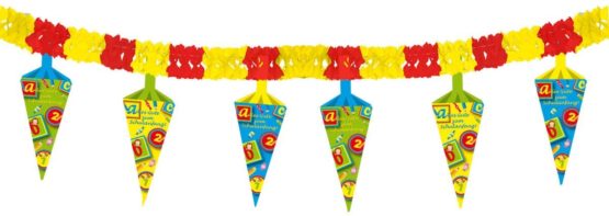 First Day At School With School Bag Garland 4 m - Image 2