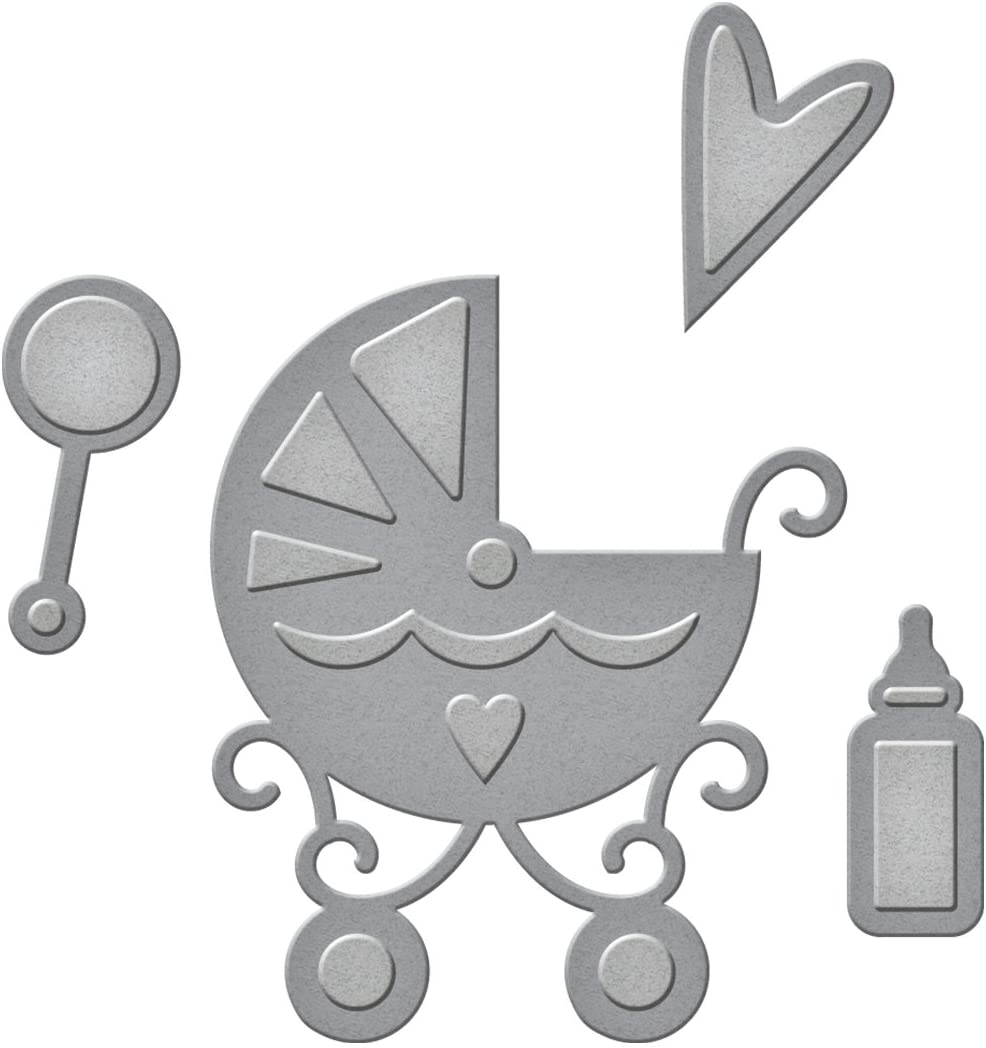 Spellbinders Spellbinders Shapeabilities Die D-Lites-Sweet Baby, Multicolor, 0.25 x 8.89 x 17.14 cm