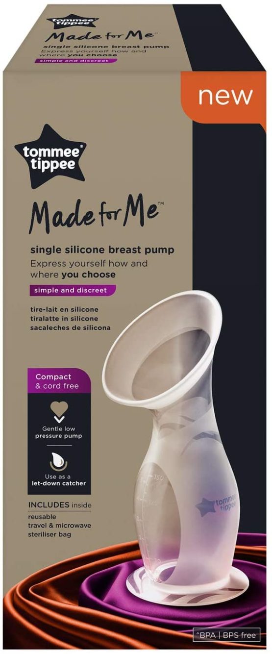 Tommee Tippee Silicone Manual Breast Pump and Let Down Catcher to Express, Relieve or Catch Excess Breast Milk ,423594 - Image 2
