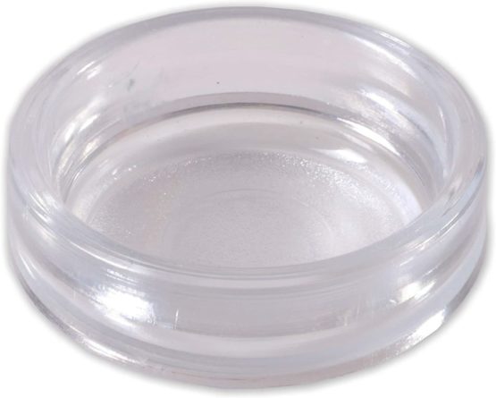 Merriway BH05791 Castor Cups, Outer Dimension 68 mm (2.5/8 inch) - Large, Clear, Pack of 8 - Image 2