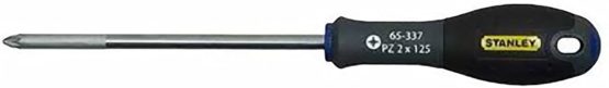 Stanley 0-65-337 Fat Max Screwdriver Pozidrive Pz2X125Mm-Black