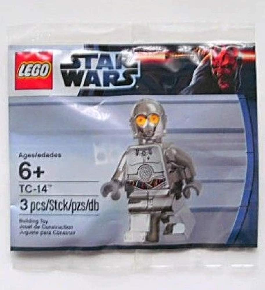 LEGO Star Wars: TC-14 (Chrome Silver C-3PO) Set 5000063 (Bagged), Small