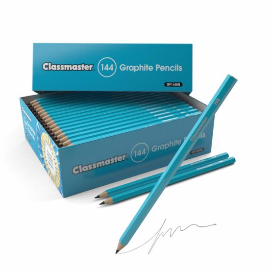 Classmaster GP144HB HB Graphite Pencils — Ideal for Art, Drawing, and Shading (Pack of 144)