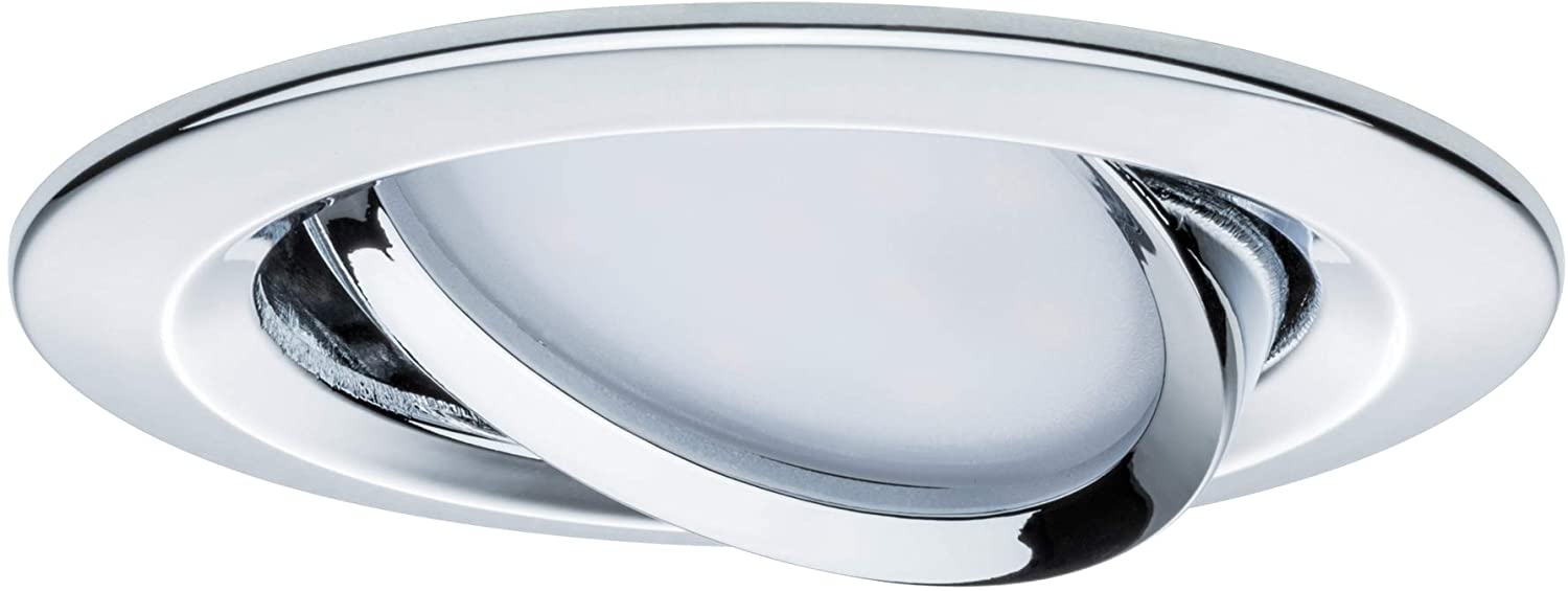Paulmann 93880 Premium Recessed Light Set Coin Slim dimmable Round swiveling LED 3x6.8W 2700K 230V 51mm chr/alu - Image 2