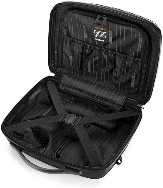 WITTCHEN Cosmetic Bag Policarbon 31 x 34 x 16 cm 1 kg 11 L Black – 56-3P-575-10 - Image 3