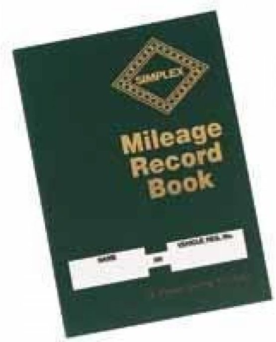 Simplex Mileage Record Book