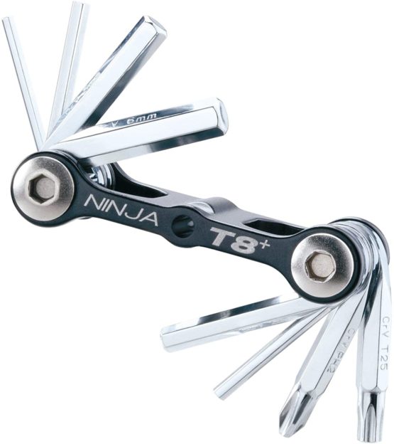 Topeak Ninja Toolbol T8 Multitool, Adult Unisex, Black, 12 - Image 2