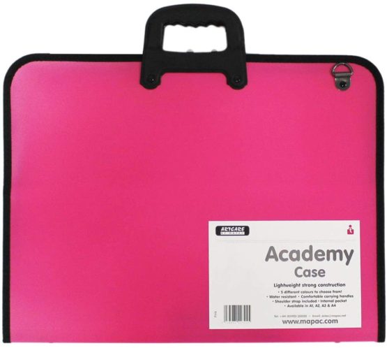 Artcare 15222240 A2 Academy Case-PINK, Synthetic Material, 64x3x48 cm
