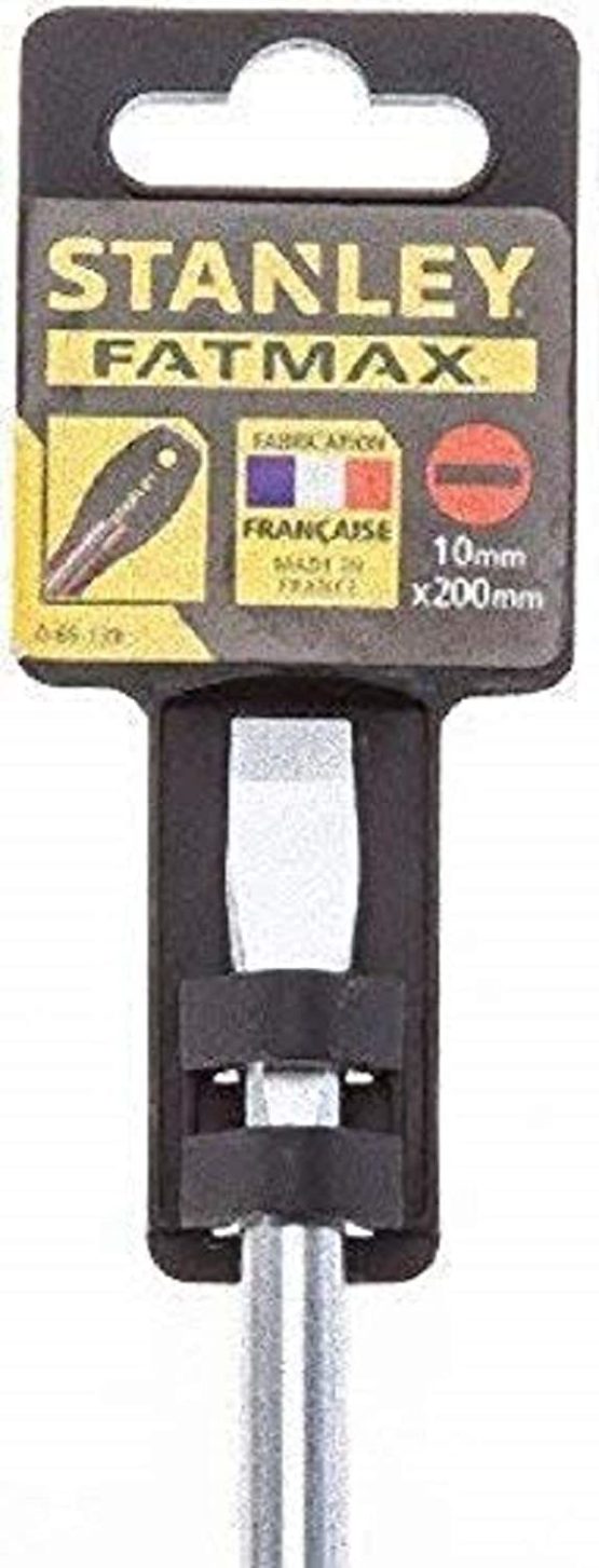 Stanley Fat Max Screwdriver Flared 10X200Mm-Black And Red
