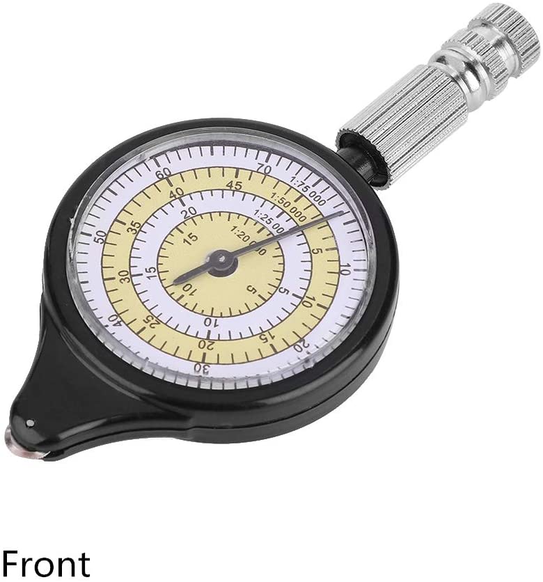 OKBY Outdoor Map Measurer – Portable Mini Camping Map Measuring Gauge ...