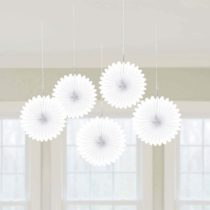 amscan 29055-08-55 15 cm Hanging Mini Fans Decorations