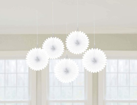amscan 29055-08-55 15 cm Hanging Mini Fans Decorations