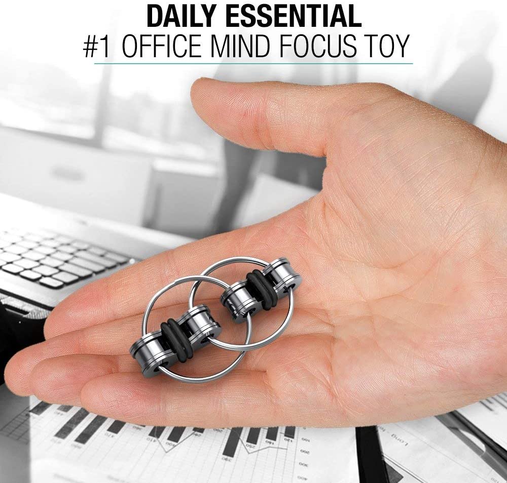 Topways® Flippy Chain Fidget Toy – Perfect for ADHD, Anxiety, and ...
