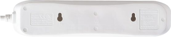 Masterplug BFG5-MP Four Socket Extension Lead, 5 Metre, 13 Amp, White - Image 3