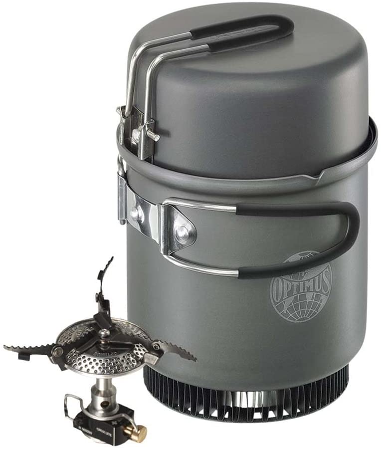 Optimus Crux Lite Tactical Cook System, Black