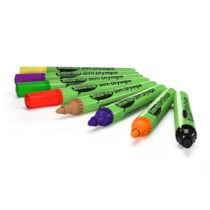Bullet Tip Dry-wipe Markers, Pack of 10 Assorted Colour Whiteboard Pens