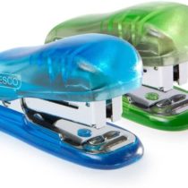 Rapesco WSR700A3 Bug Mini Stapler with 12 Sheet Capacity - Blue or Green