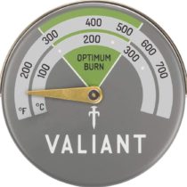 Valiant FIR116 Magnetic Stove Thermometer, Aluminum, Green, 63mm
