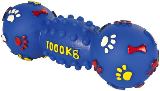 Trixie Vinyl Dumbbell for Dog, 25 cm, Pack of 1