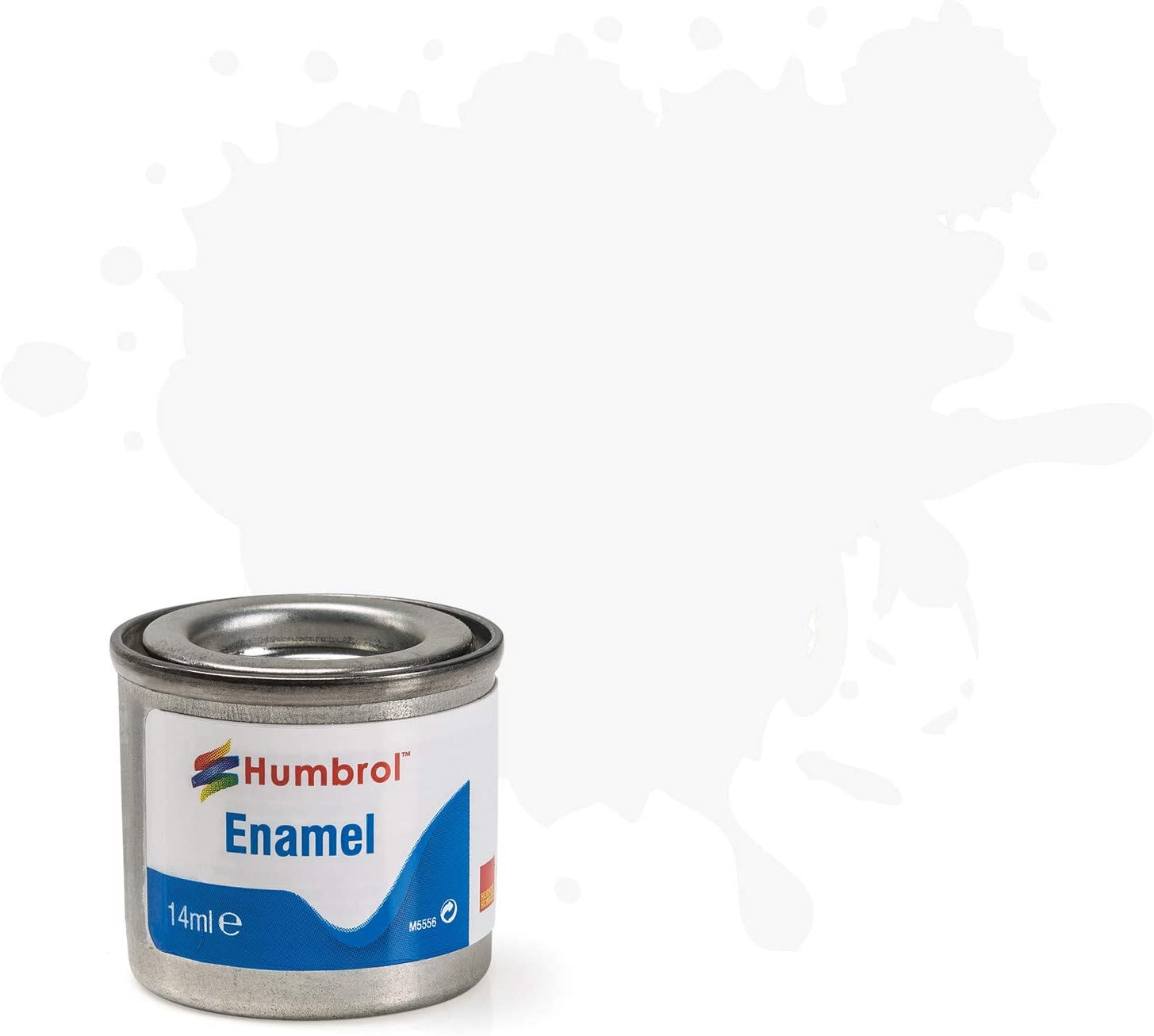 Humbrol AA0240 14ml No. 1 Tinlet Enamel Paint 22 (White Gloss), 14 ml (Pack of 1)