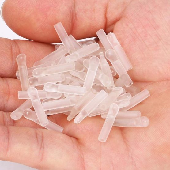 NewShot 20x Silicone Quick Change Fishing Tackle Waggler Float Adaptors Carp Match Floats - Image 3