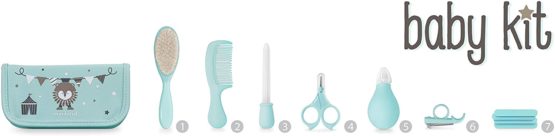Miniland Complete Home and Travel Baby Care Kit, Blue - Image 2