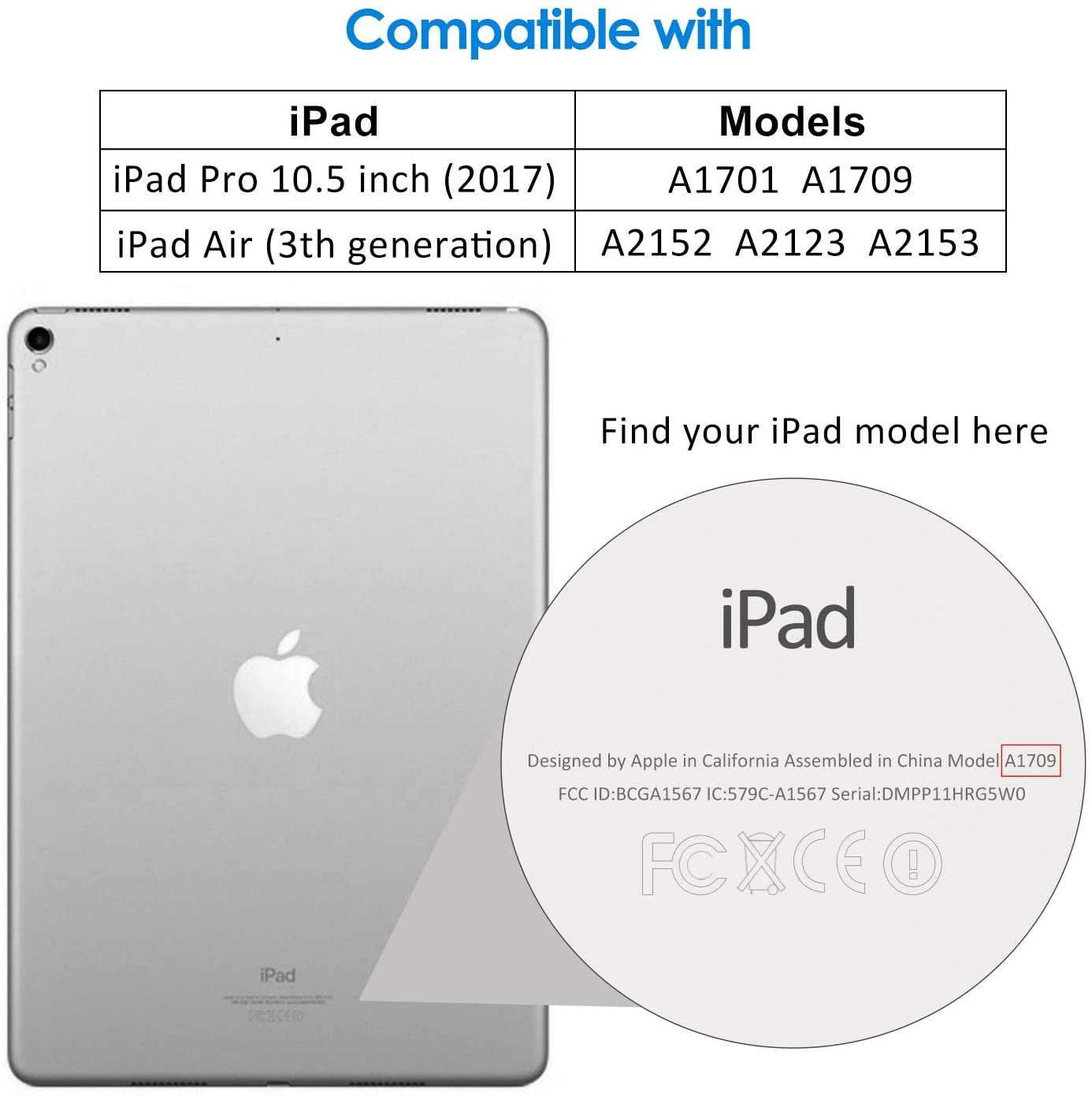 JETech Screen Protector for iPad Air 3 (10.5 Inch 2019 Model) and iPad Pro 10.5 (2017 Model), Tempered Glass Film, 2-Pack - Image 2