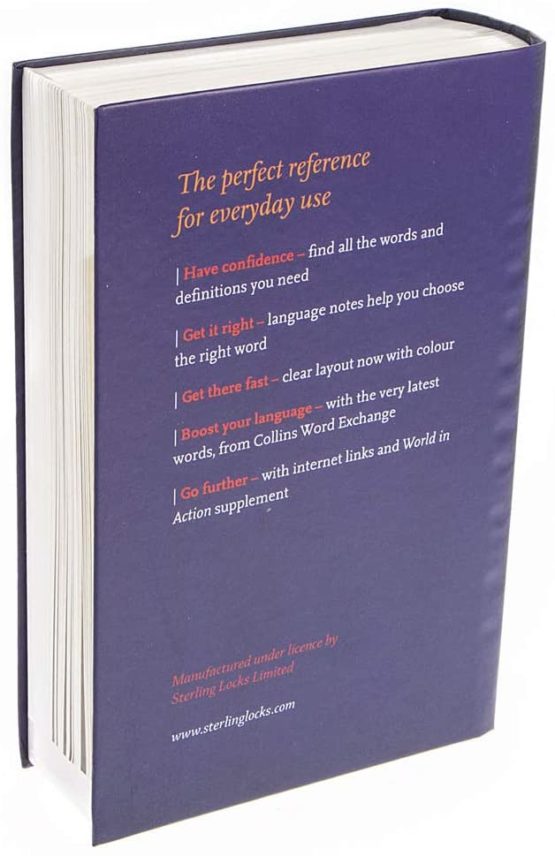 Sterling 801CD SafeCan Book Collins Dictionary - Image 2