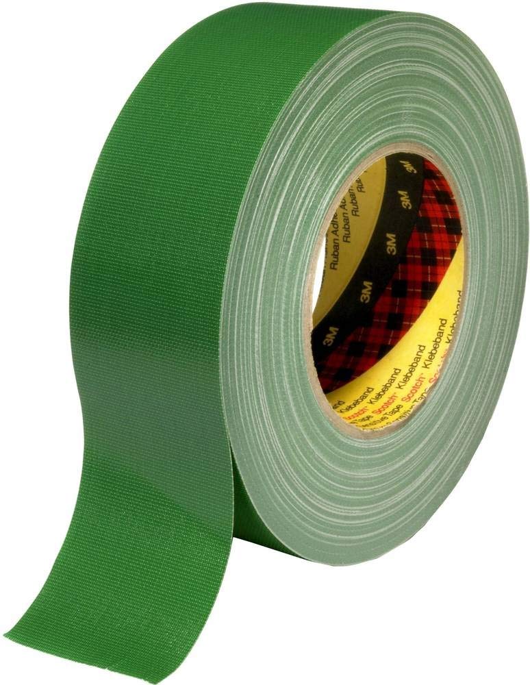 Scotch 389G50 Universal High Strength Fabric Tape, 50 mm x 50 m, Yellow