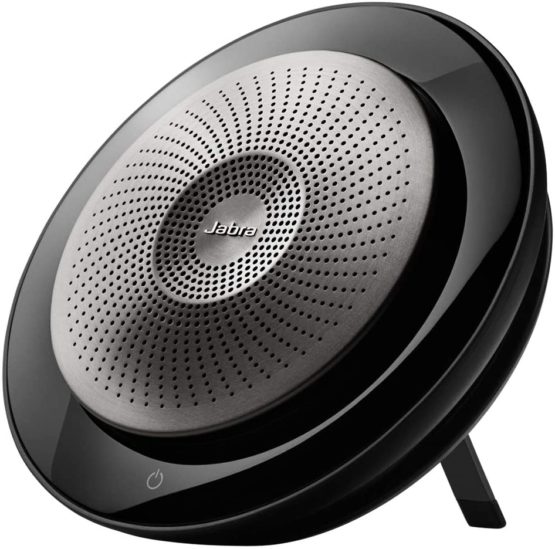 Jabra Speak 710 Speaker Phone - Microsoft Certified Portable Conference Speaker with Bluetooth Adapter and USB - Connect with Laptops, Smartphones and Tablets, Black