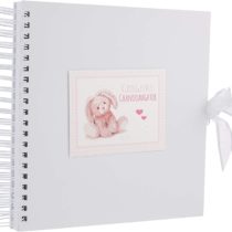 White Cotton Cards Pink 'Gorgeous Granddaughter' Memory Book (NRP17C), of
