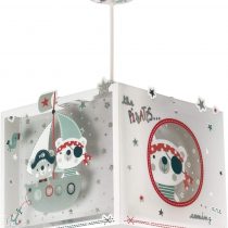 Dalber The Pirates Children's Hanging Ceiling Lamp, Multicoloured
