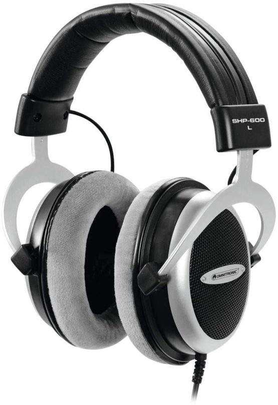 Omnitronic SHP-600 Hi-Fi Stereo Headphones