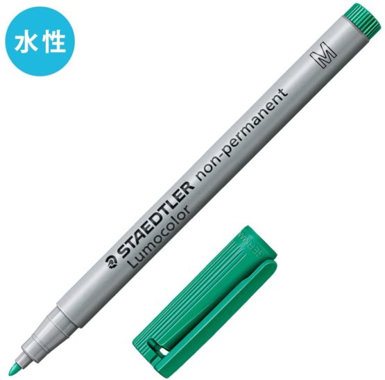 Staedtler Lumocolor Universal 315 M-Spitze Approx. 1.0 MM Non-Permanent Pack of 10 in Cardboard Case Green - Image 2