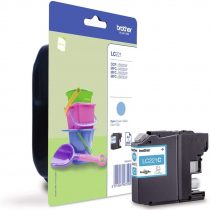Brother LC-221C Inkjet Cartridge, Cyan, Single Pack, Standard Yield, Includes 1 x Inkjet Cartridge, Brother Genuine Supplies