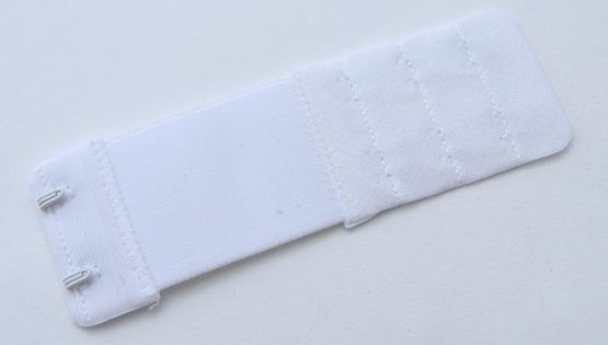 Kleiber Bra Extender up to 5cm-White-35mm-double Hook - Image 4