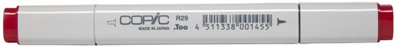 Copic Marker R29 - Lipstick Red
