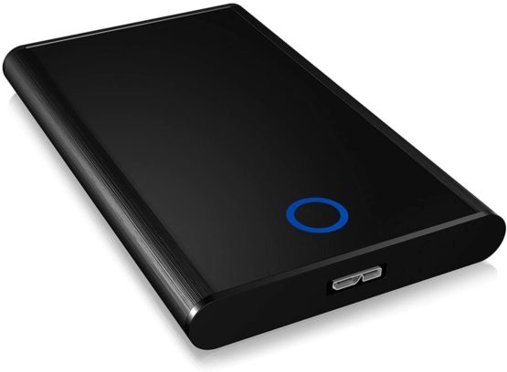 Icy Box IB-273StU3 External Case for 2.5-Inch SATA HDD to USB 3.0 Host - Black