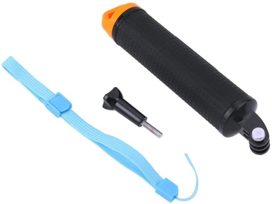Geila Waterproof Floating Hand Grip Tripod Stick Handle Mount Accessories Water Sport Pole with Thumb Screw and Adjustable Wrist Strap - Image 3